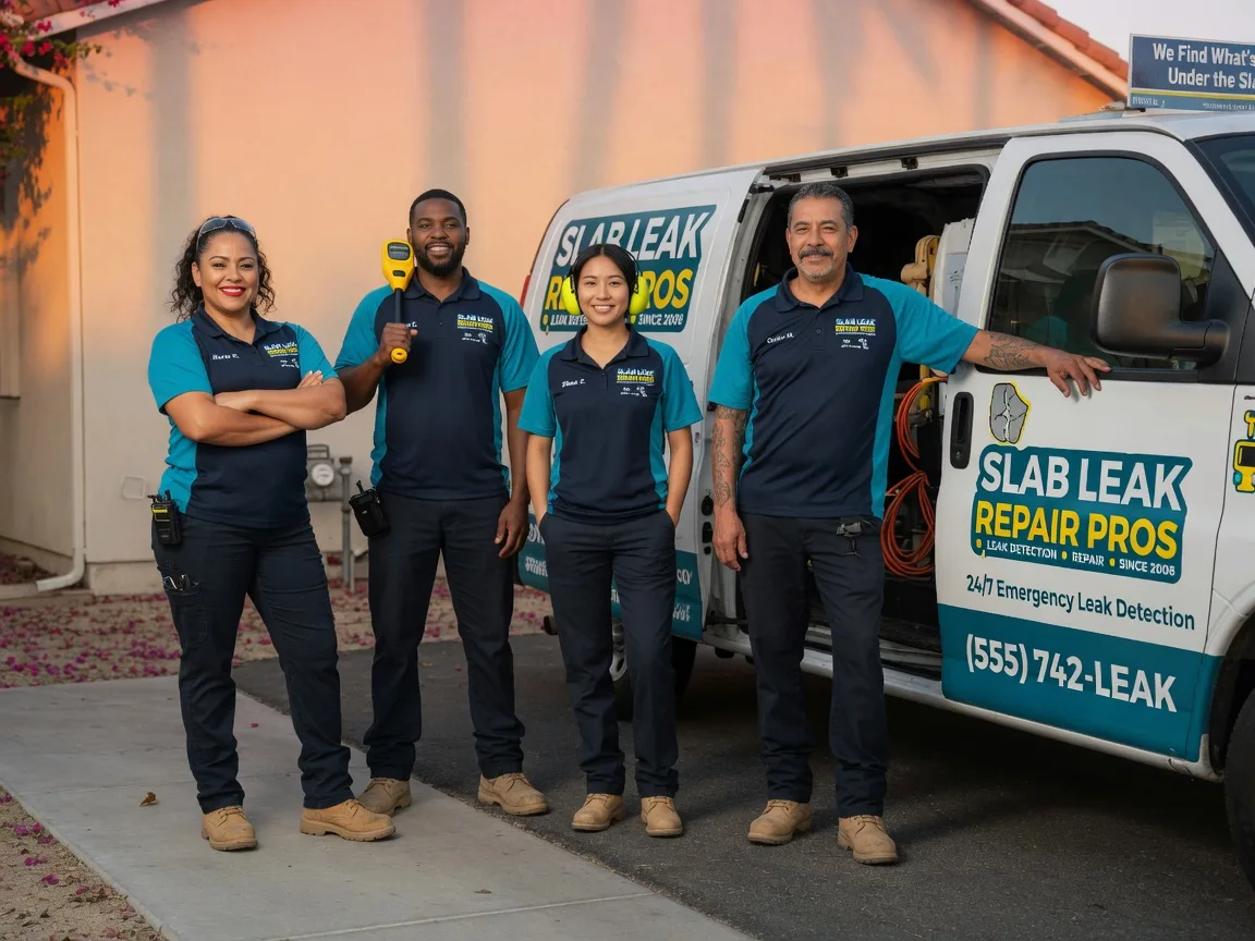 Slab Leak Repair company in Pleasantville, IA